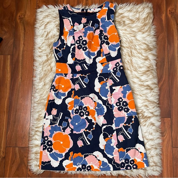 Boden Retro Blooming pocket dress - Picture 6 of 10